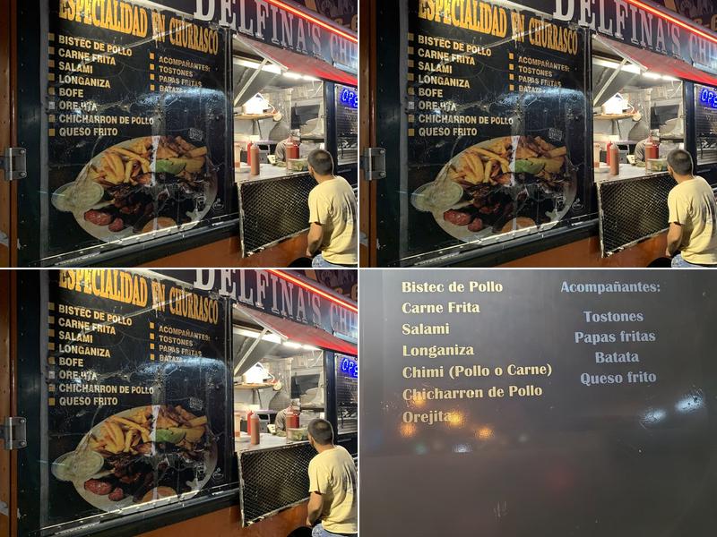 DELFINAS’S CHIMI Menu