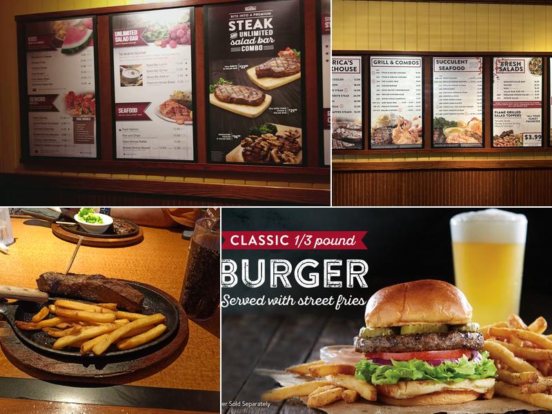 Sizzler Menu