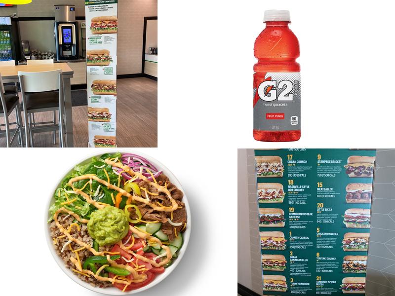 Subway Menu