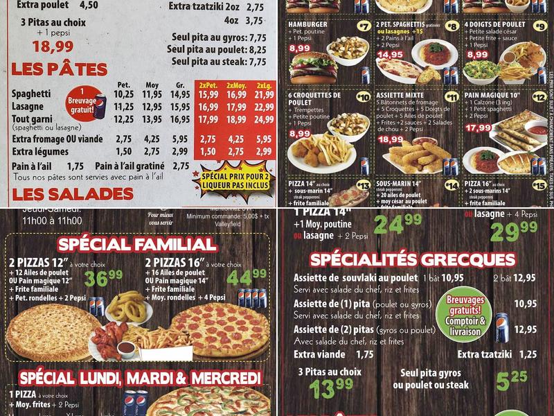 Pizzeria Romana Menu