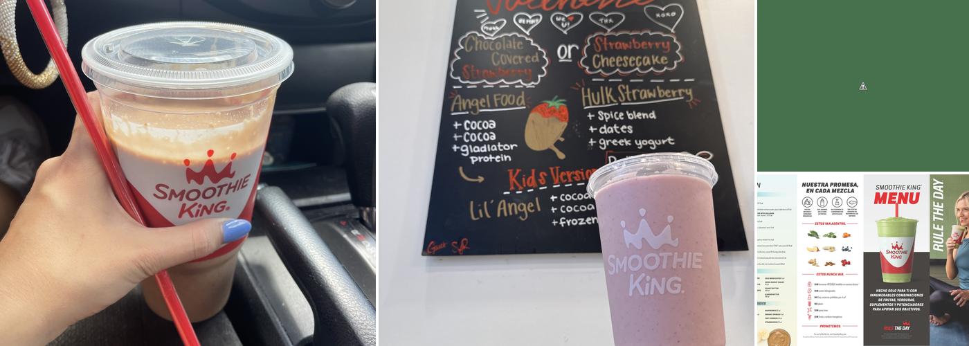 Smoothie King Menu