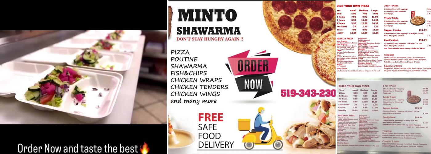 Minto Shawarma Menu