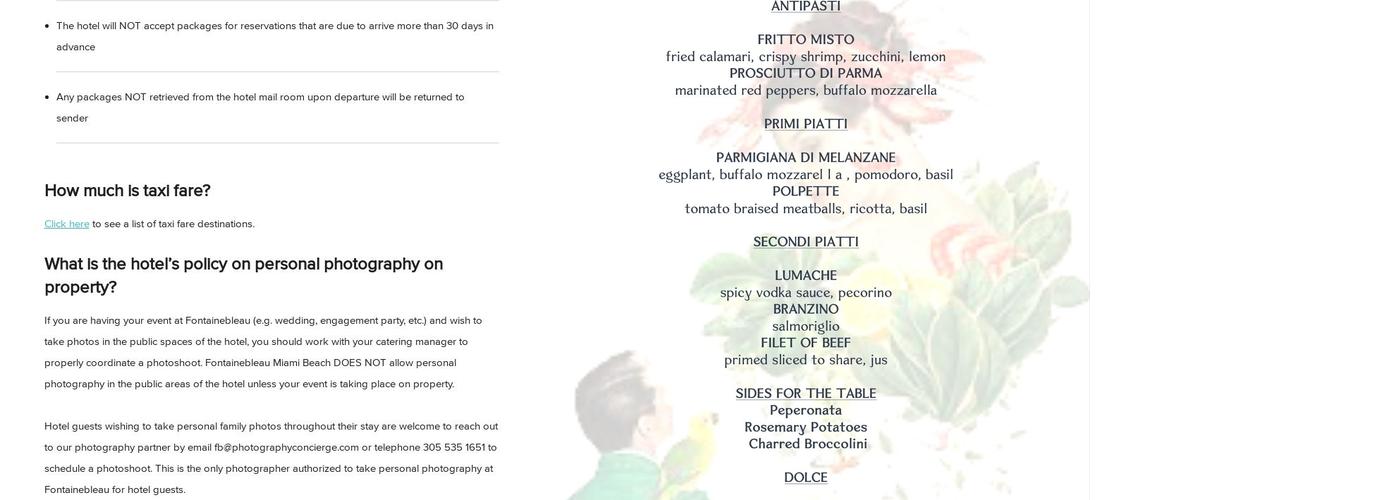 Bleaulive Menu