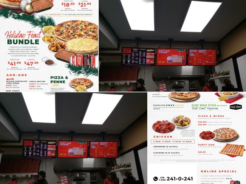 241 Pizza Menu
