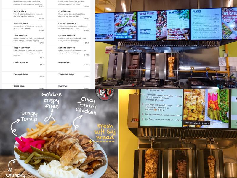 Classic Shawarma Menu