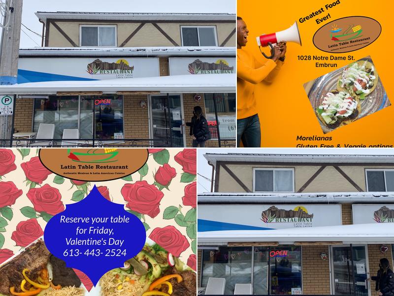 Latin Table Restaurant 1028 Notre-Dame St, Embrun