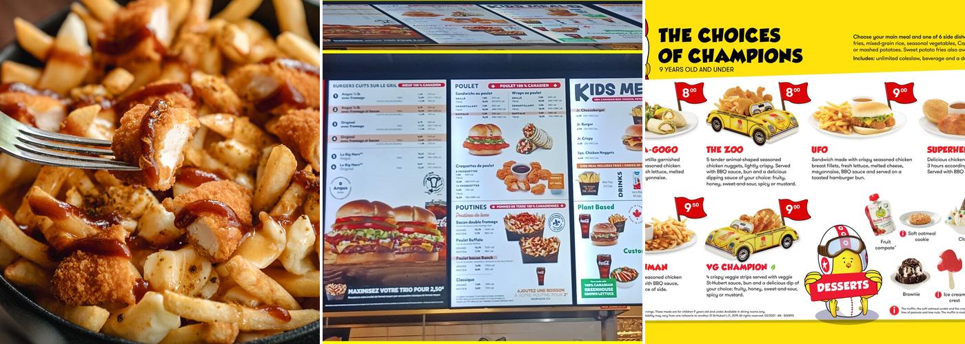 Express St-Hubert Menu