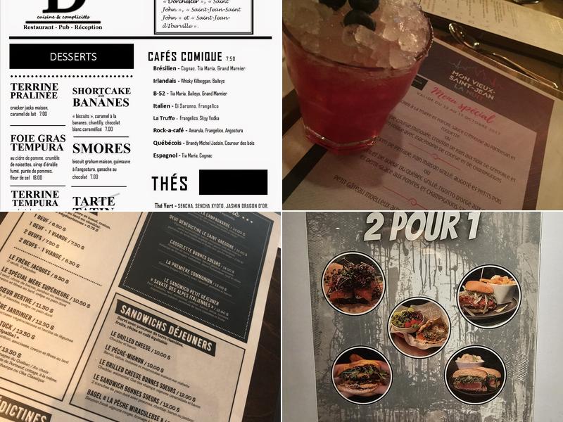 Le Dorchester, cuisine & complicités Menu