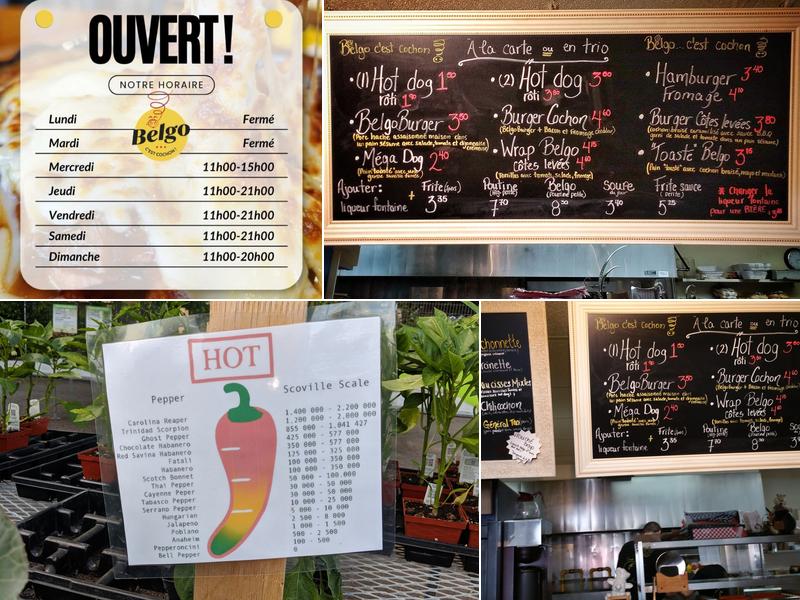 Belgo Resto et Traiteur Menu