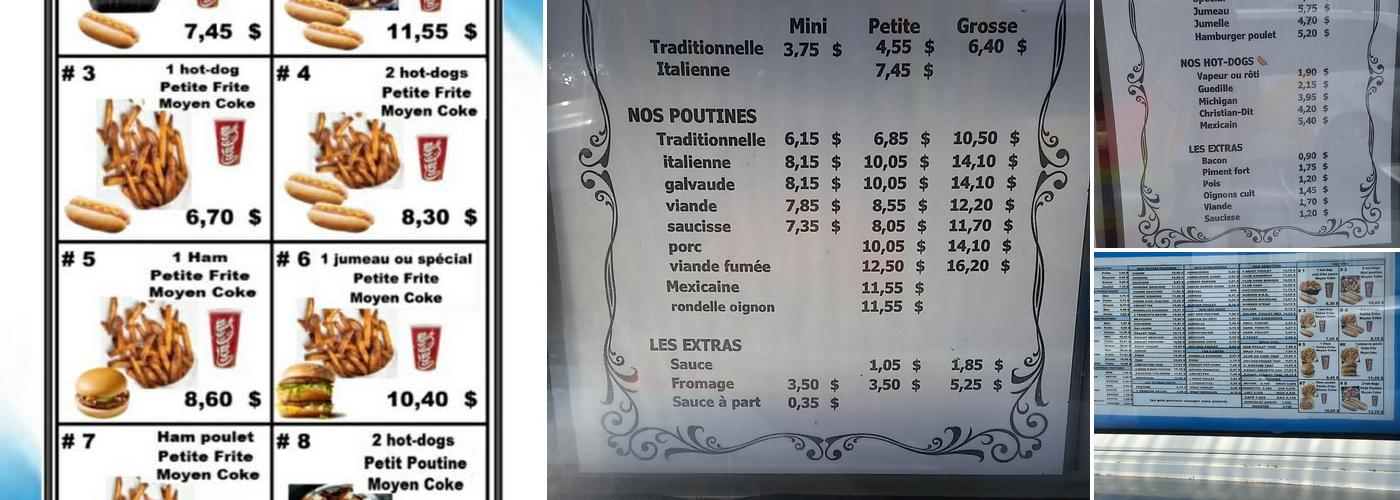 Cantine L'Ami Du Passant Menu