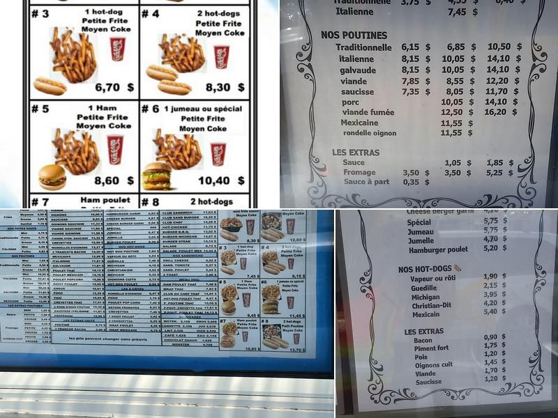 Cantine L'Ami Du Passant Menu