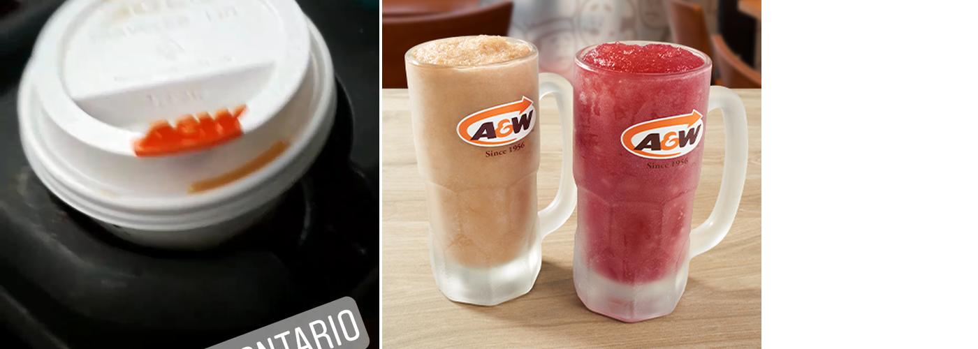 A&W Canada Menu