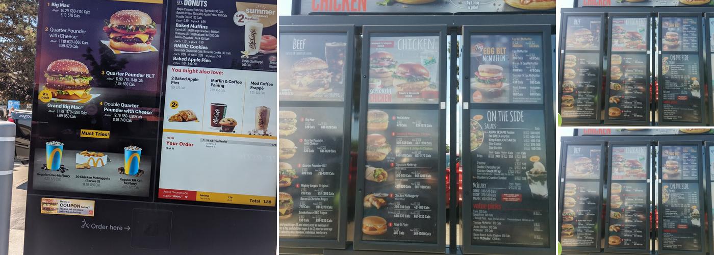 McDonald's Menu