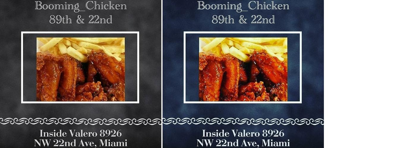 CT's Catering dba Booming Chicken Menu