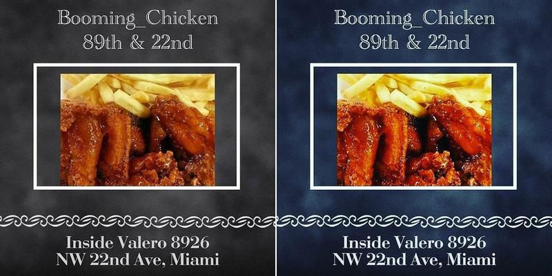 CT's Catering dba Booming Chicken Menu