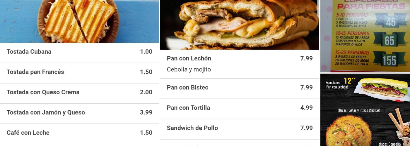 Esquina Criolla Menu
