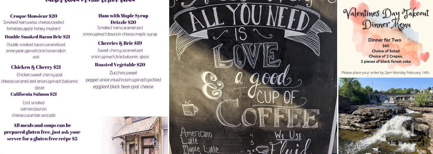 Mill Street Crepe Company Menu