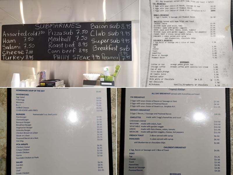 FAI-Mama’s Kitchen Menu
