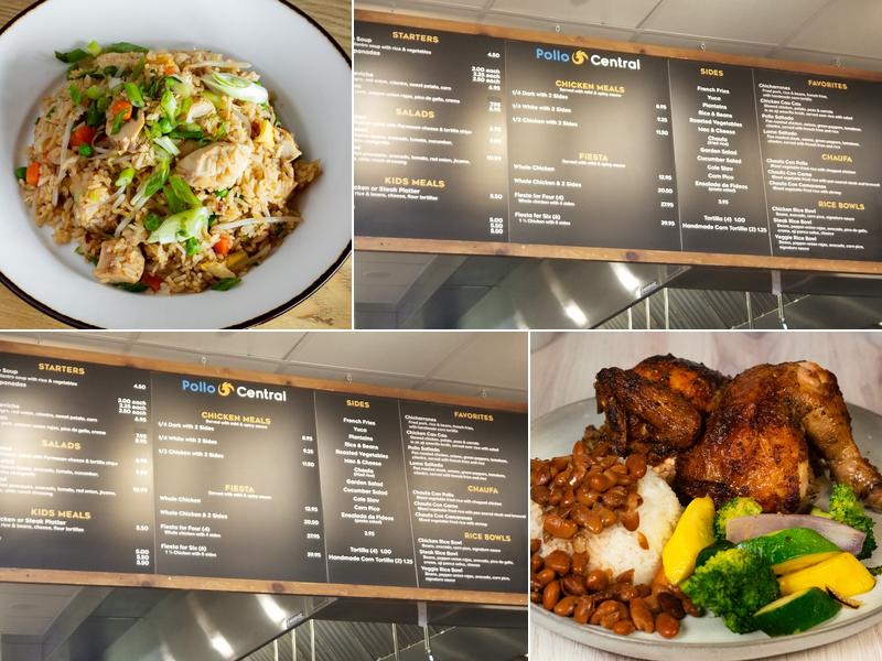 Pollo Central Menu