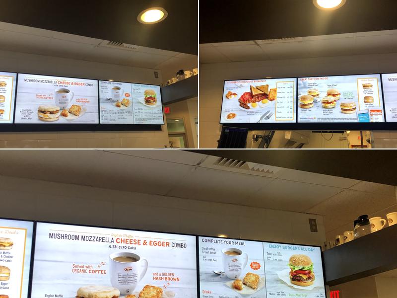 A&W Canada Menu