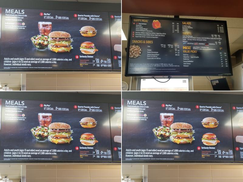 McDonald's Menu