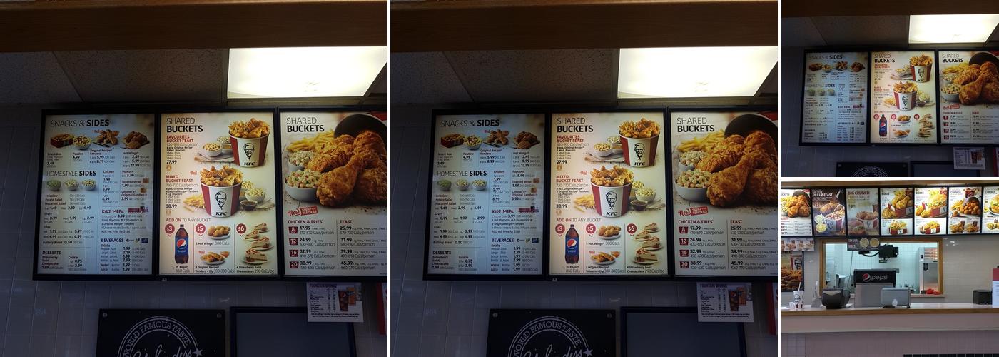 KFC Menu