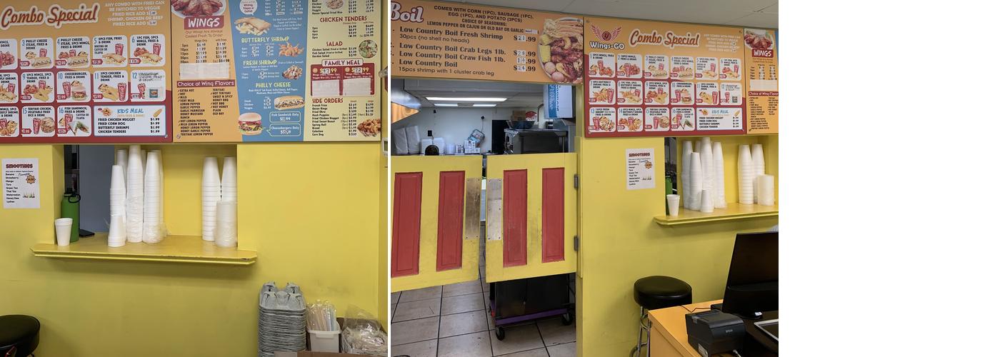 WINGS-GO Menu