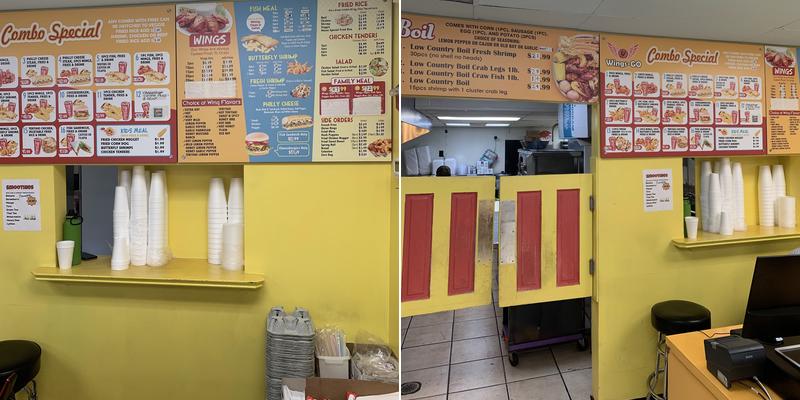 WINGS-GO Menu