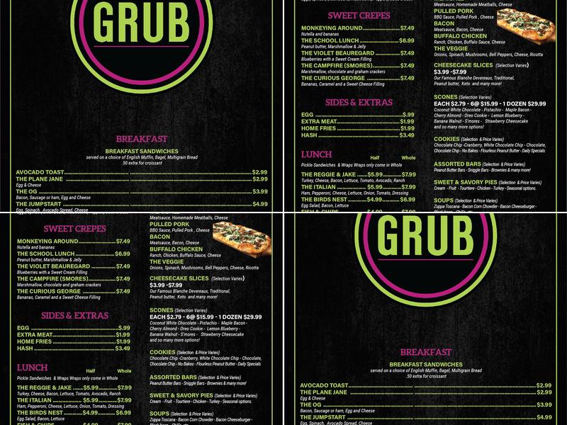 Grub Menu