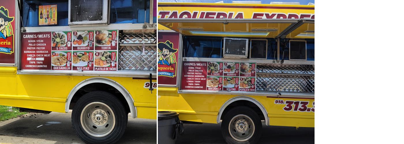 Taqueria Express #2 Menu