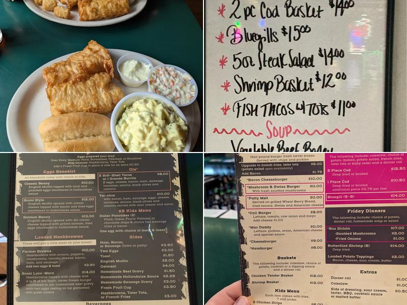 JB’s Cafe and Cocktails Menu