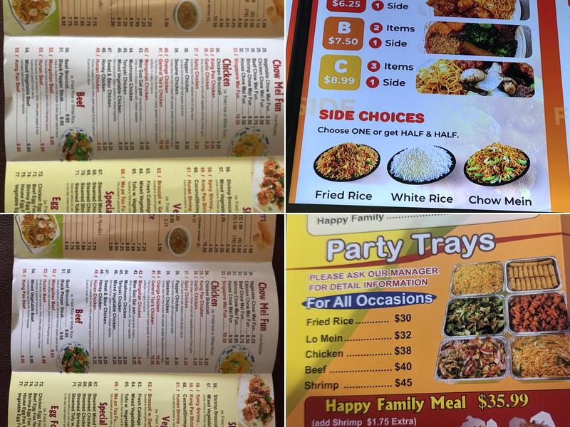 Chopsticks Brothers Menu