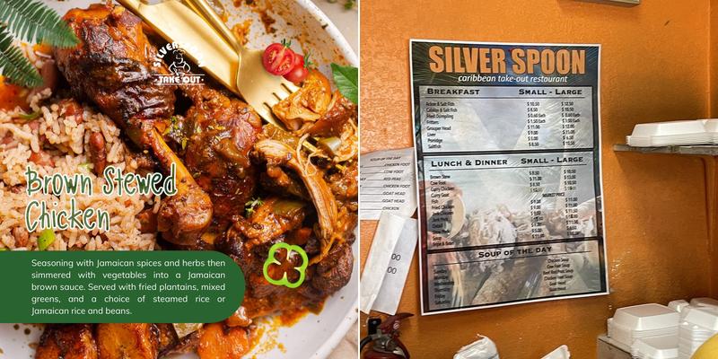 Silverspoon Takeout Menu