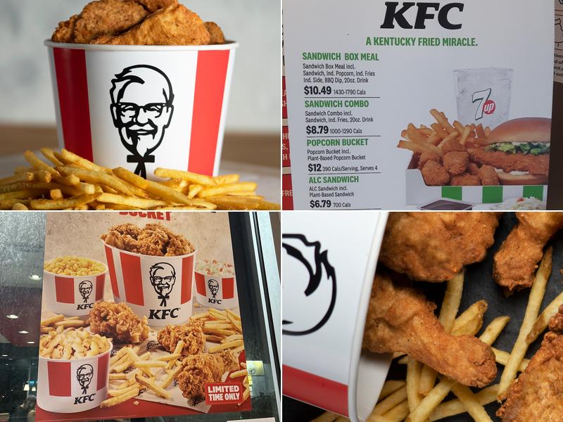 KFC Menu