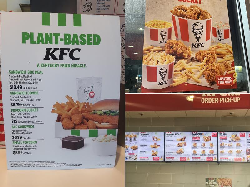KFC Menu
