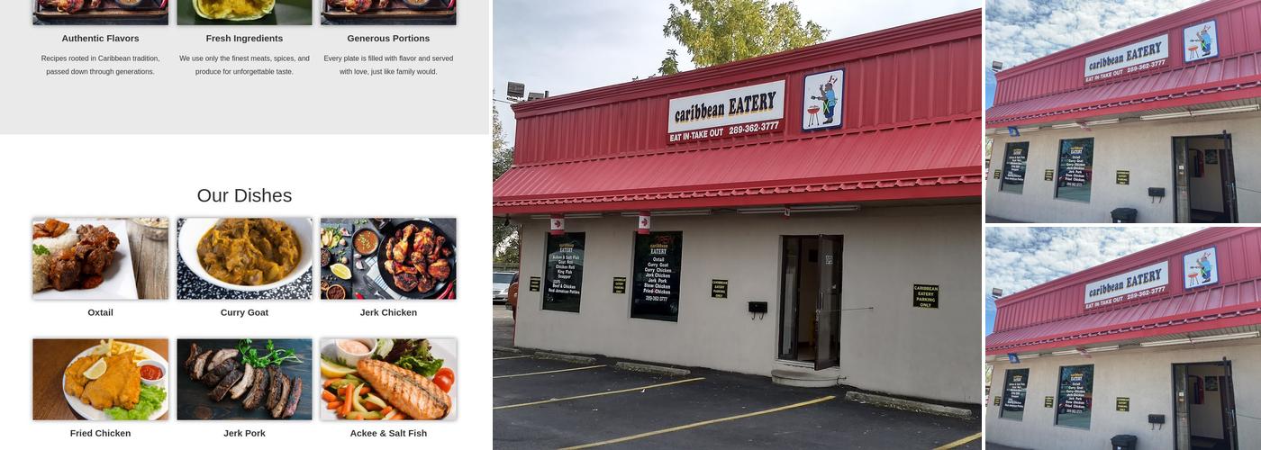 Caribbean Eatery Menu