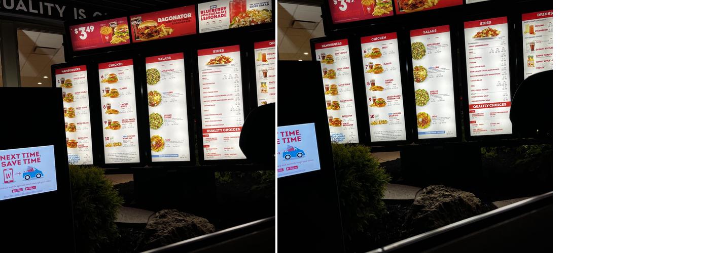 Wendy's Menu