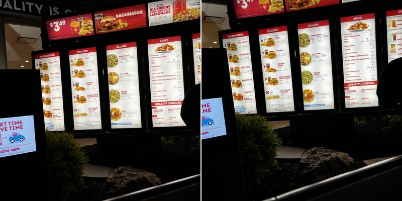 Wendy's Menu