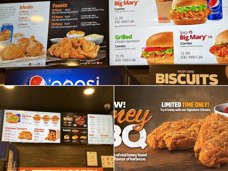 Mary Brown's Chicken Menu