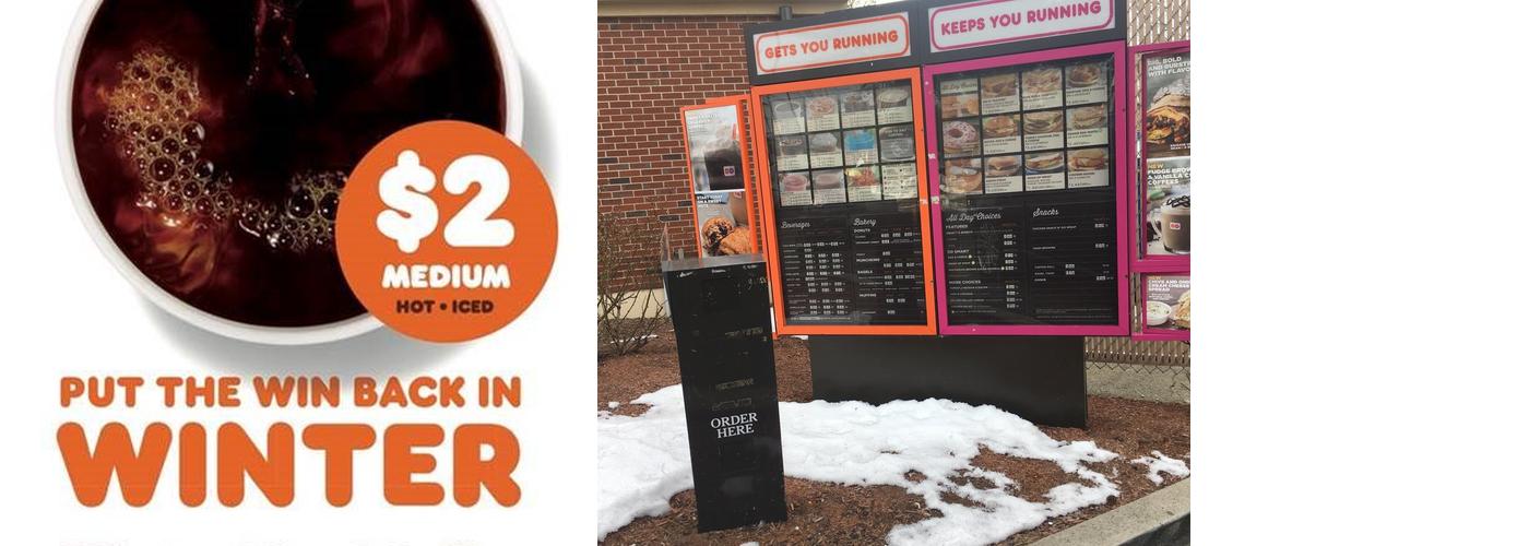 Dunkin' Menu