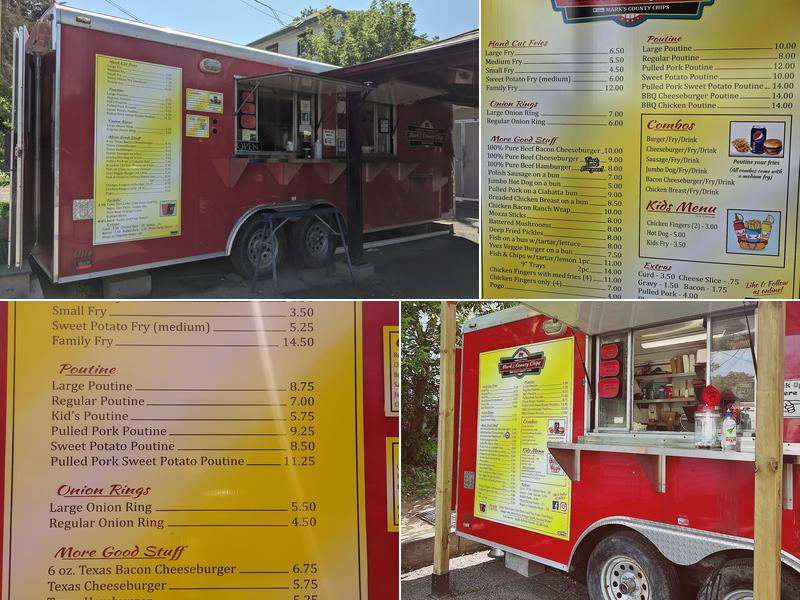 Marks County Chips Menu