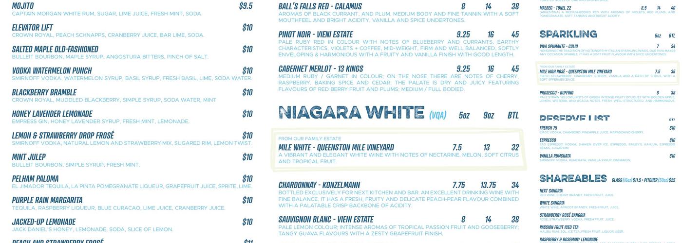 Cracker Jack's Bar & Grill Menu