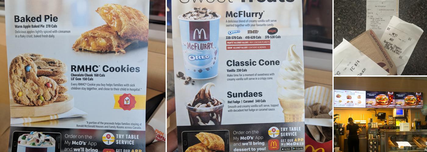 McDonald's Menu