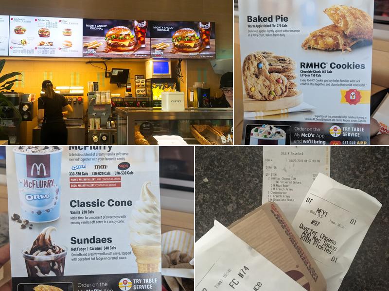 McDonald's Menu