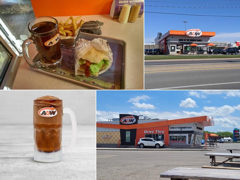 A&W Canada Seaway Mall- Drive Thru Location outside,  806 Niagara St, Welland