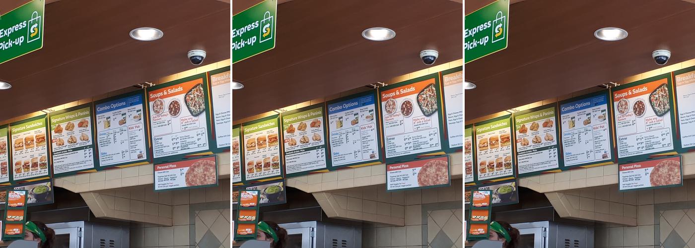 Subway Menu