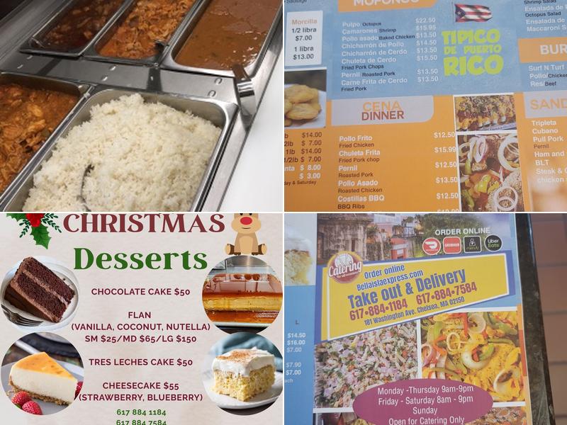 Bella Isla Express Menu