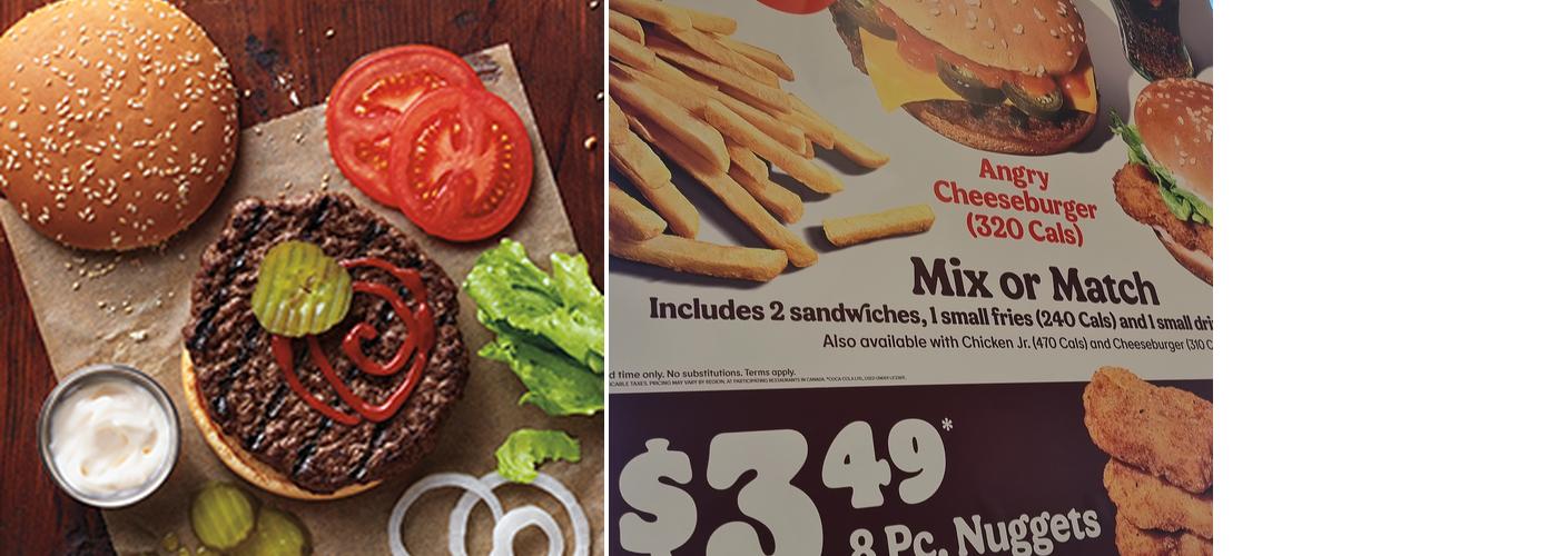 Burger King Menu