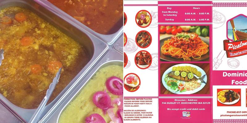Picalonga Restaurant Menu