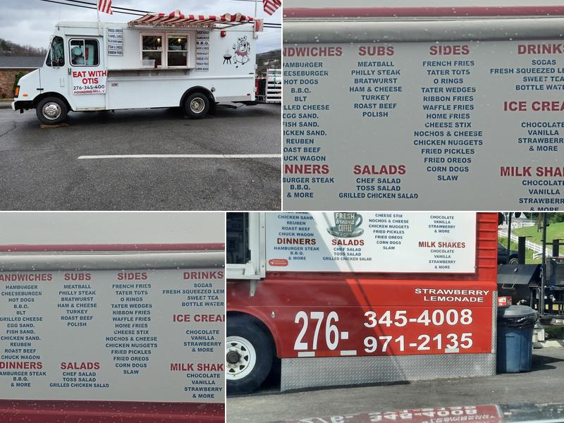 Eat With Otis Menu